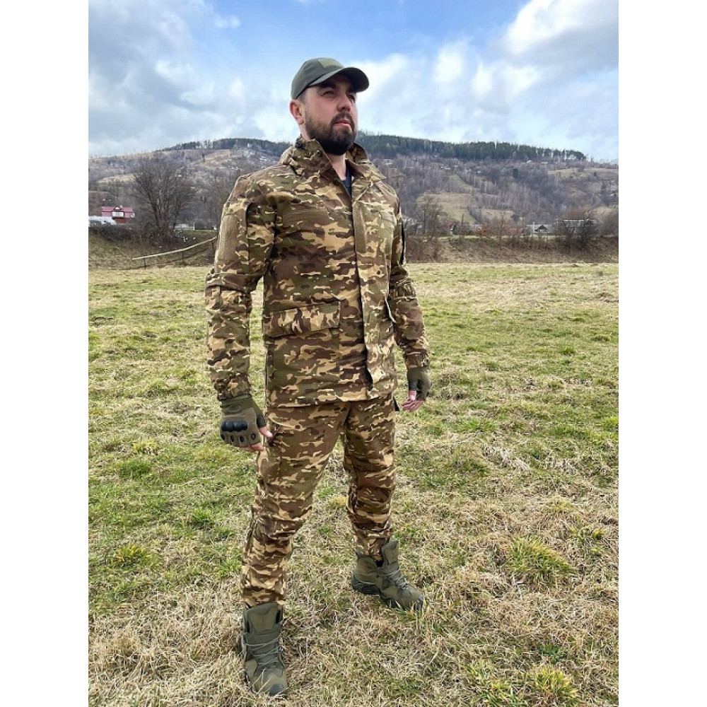 Костюм Ріп Стоп для чоловіків бавовна з водостійким просоченням на весну літо Service Odyag