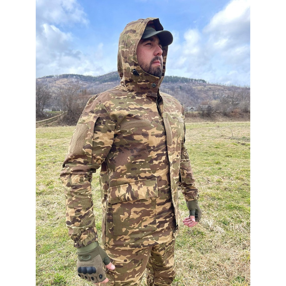 Костюм Ріп Стоп для чоловіків бавовна з водостійким просоченням на весну літо Service Odyag