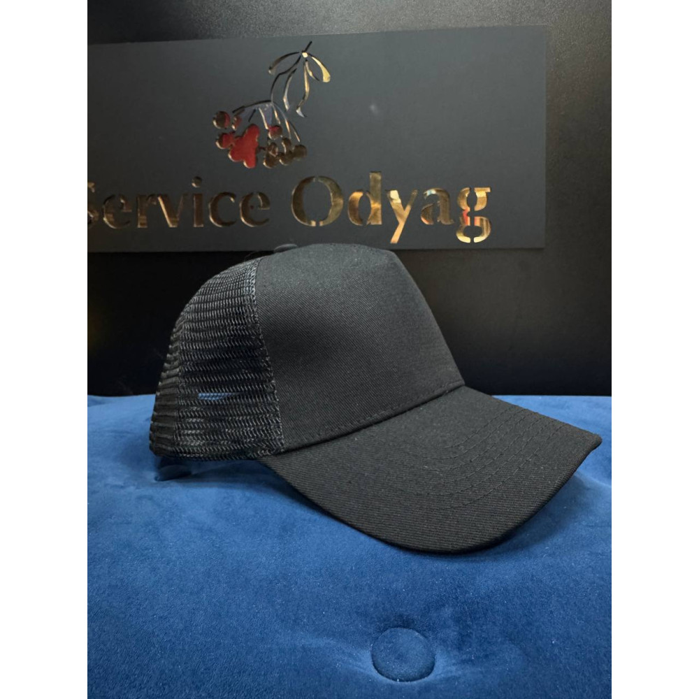 Бейсболка сітка кепка Service Odyag колір чорний поліестр