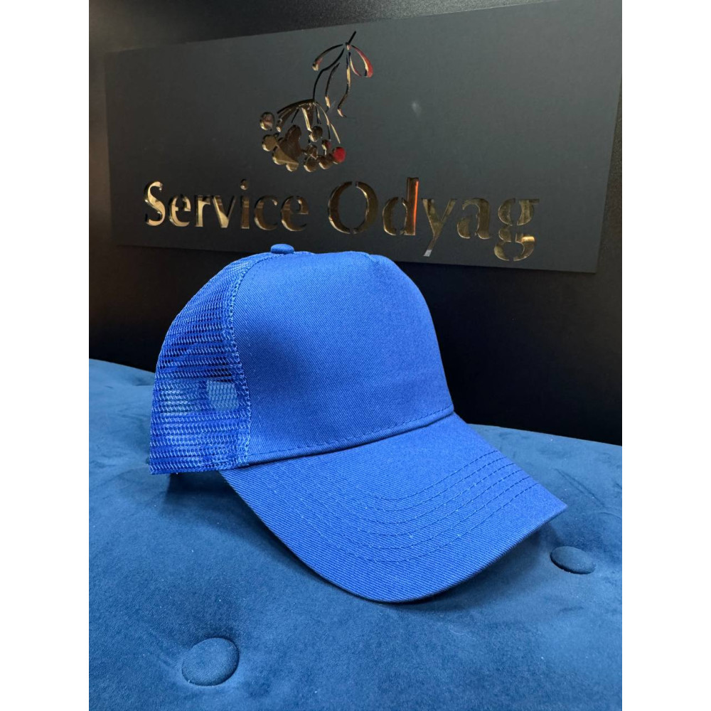Бейсболка Сітка кепка Service Odyag колір Електрик синій поліестр