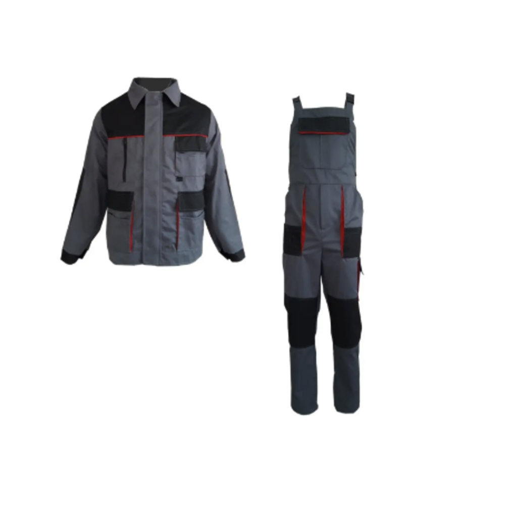 Куртка з напівкомбінезоном робочий весна літо осінь ЕКСПЕРТ МАКСИ сірий графіт