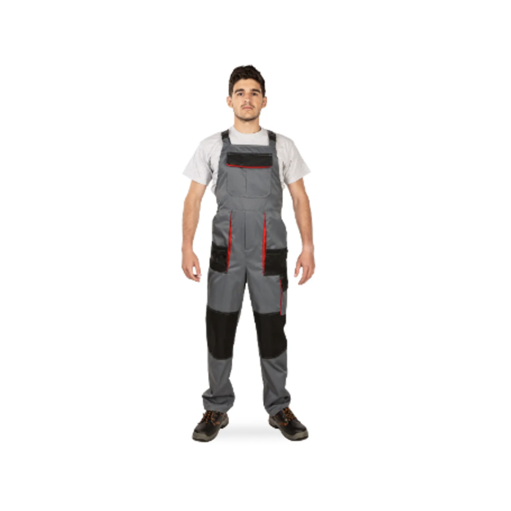 Куртка з напівкомбінезоном робочий весна літо осінь ЕКСПЕРТ МАКСИ сірий графіт