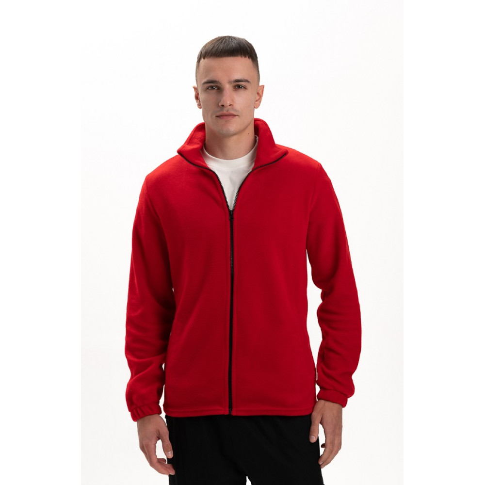 Флисовая толстовка кофта цвет Красный Service Odyag 280 грам турецький Полар