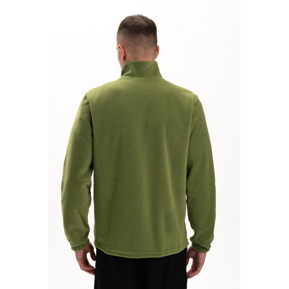 Флисовая толстовка кофта Оливка зеленая однотонная Service Odyag 280 грам турецький Полар