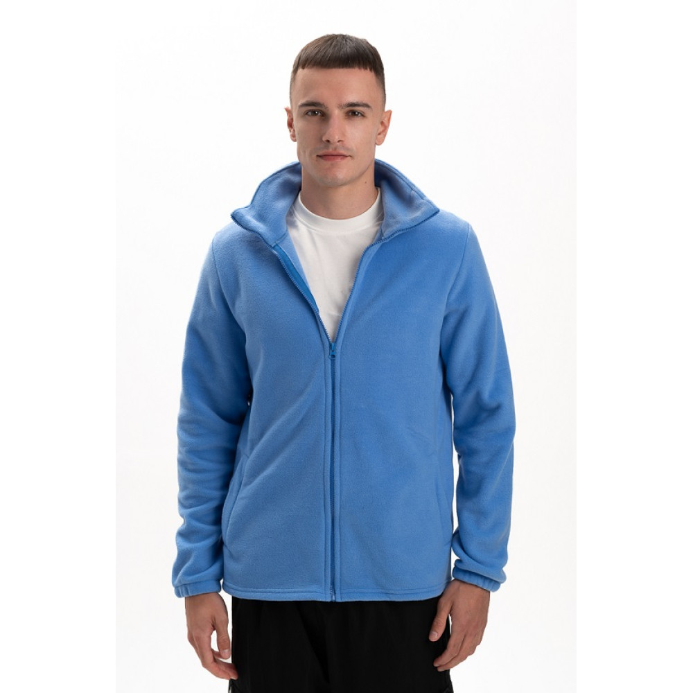 Флисовая толстовка кофта цвет Голубой Service Odyag 280 грам турецкий Полар