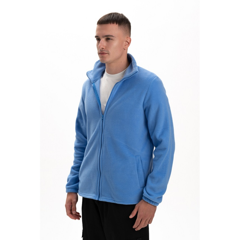 Флисовая толстовка кофта цвет Голубой Service Odyag 280 грам турецкий Полар