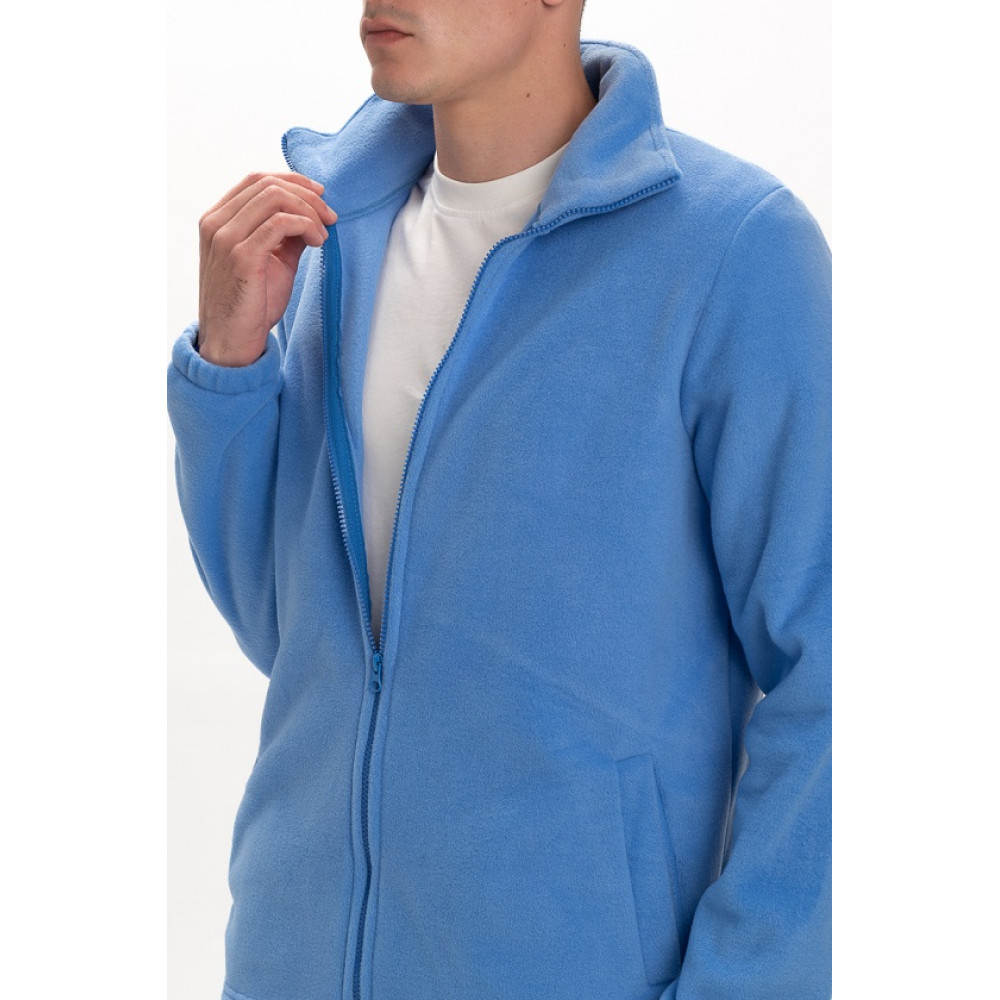 Флисовая толстовка кофта цвет Голубой Service Odyag 280 грам турецкий Полар