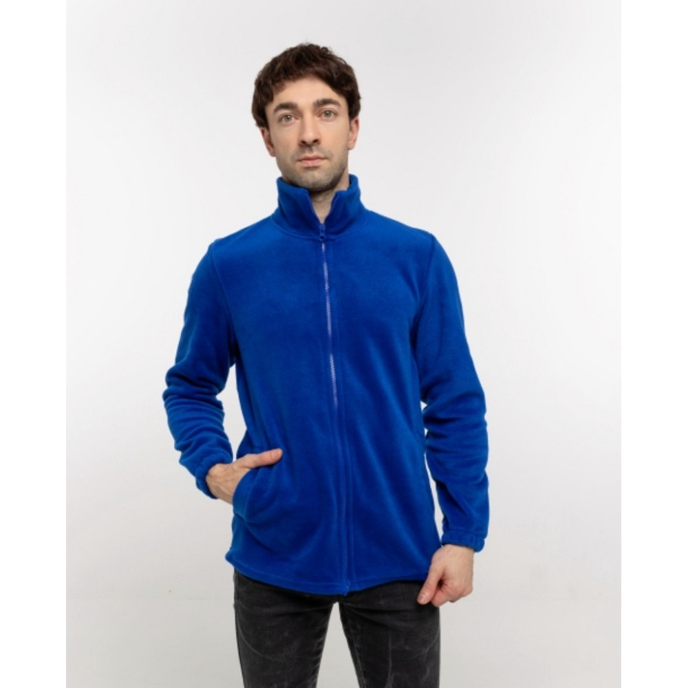 Флисовая толстовка кофта цвет Синий Service Odyag 280 грам турецький Полар