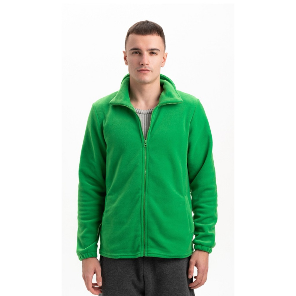 Флисовая толстовка кофта цвет Трава зеленый Service Odyag 280 грам турецкий Полар