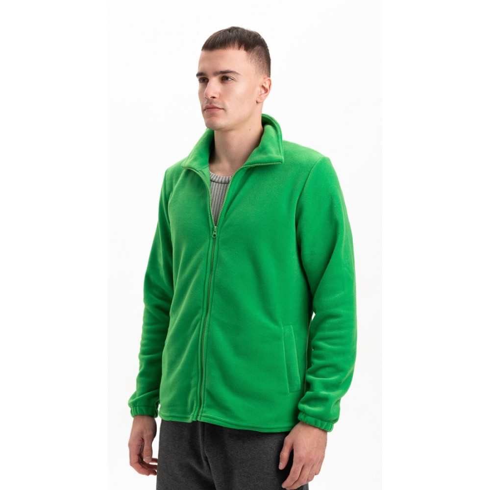 Флисовая толстовка кофта цвет Трава зеленый Service Odyag 280 грам турецкий Полар