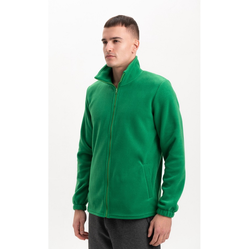 Флисовая толстовка кофта цвет Трава темная зеленый Service Odyag 280 грам турецкий Полар