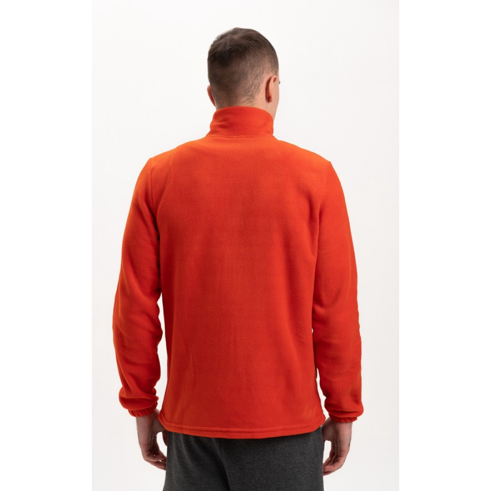 Флисовая толстовка кофта цвет Оранжевый яркий Service Odyag 280 грам турецкий Полар