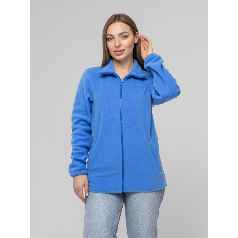 Флисовая кофта женская цвет Черный Service Odyag 280 грам турецкий Полар