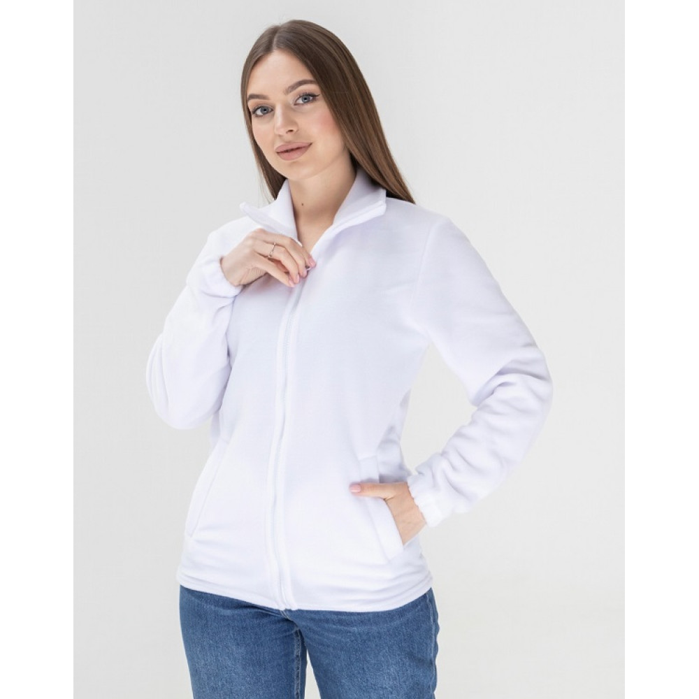 Флисовая кофта женская цвет Черный Service Odyag 280 грам турецкий Полар