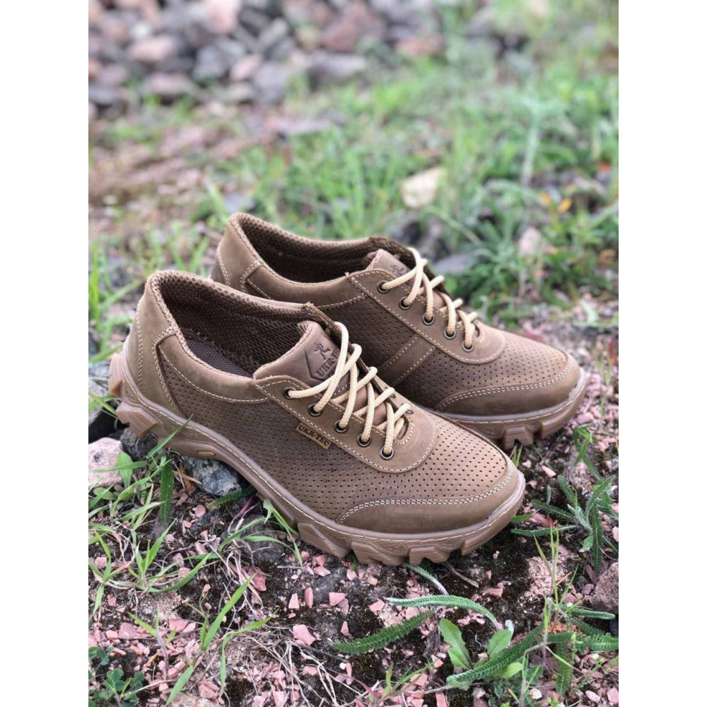 Кроссовки под М-ТАС лето весна перфорация Service Odyag койот