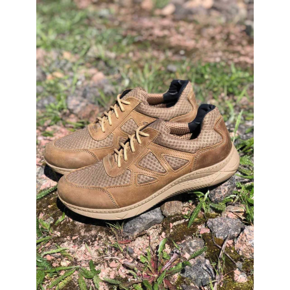 Кроссовки сетка под М-ТАС лето весна Service Odyag 3Д койот