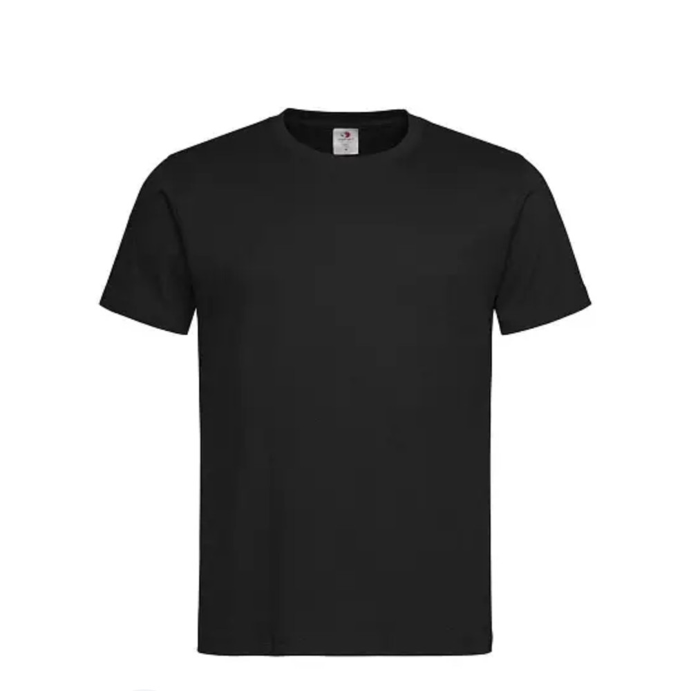Футболка 100% хлопок черного цвета Premium под нанесение Service Odyag