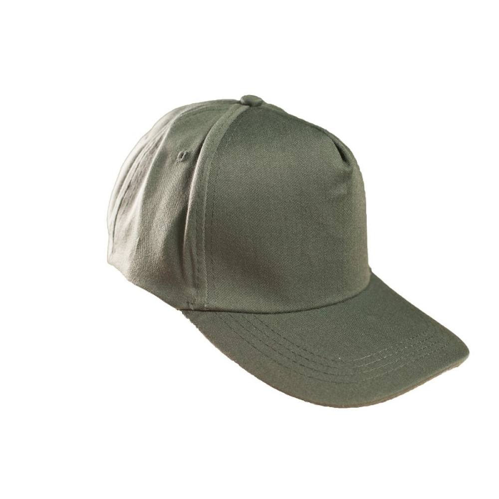 Бейсболка кепка Service Odyag колір хакі олива 100% бавовна