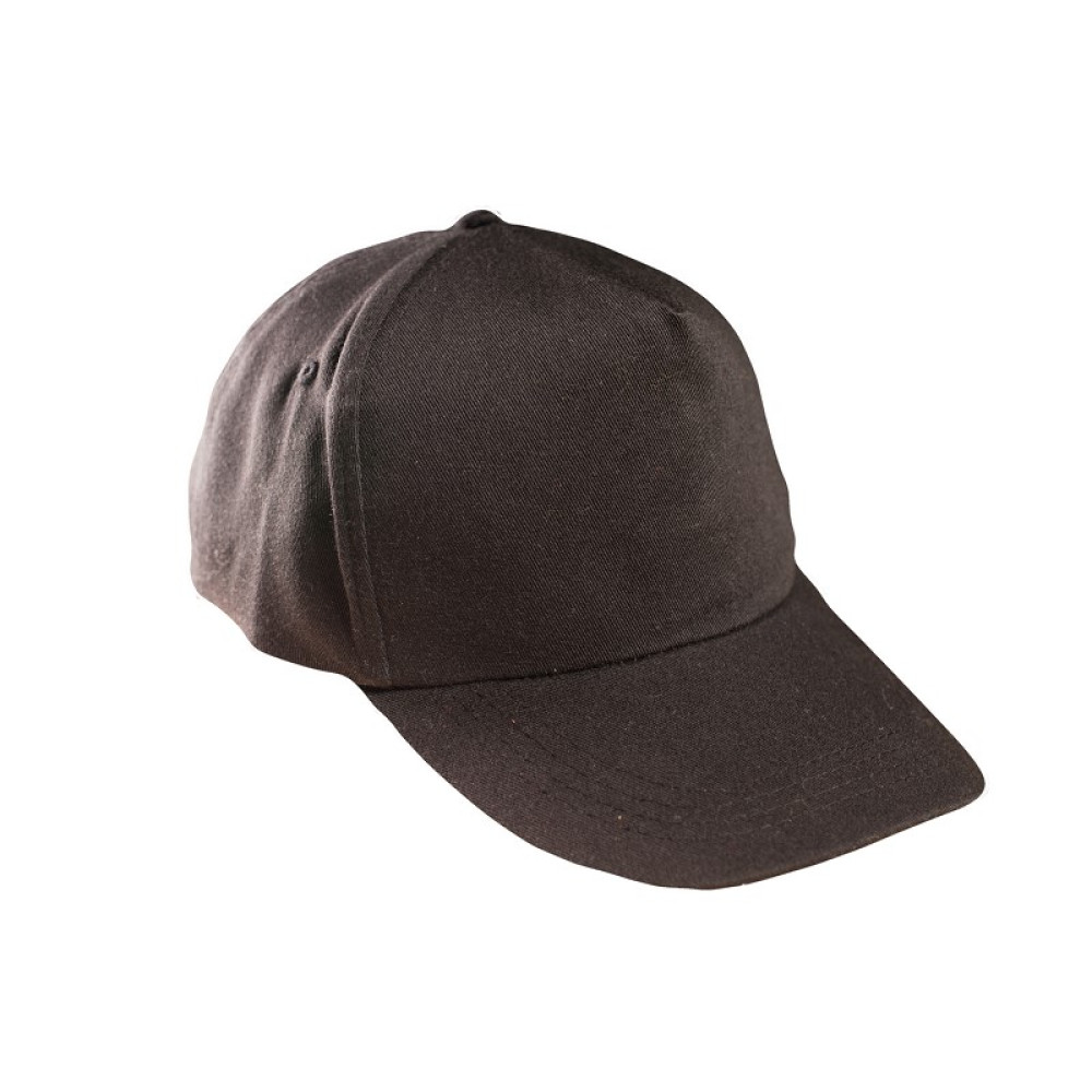 Бейсболка кепка Service Odyag колір чорний 100% бавовна