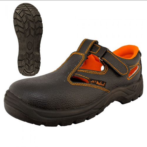 Сандалии полуботинки туфли рабочие кожа защитные Shoes COMFORT от 40 по 47 размер