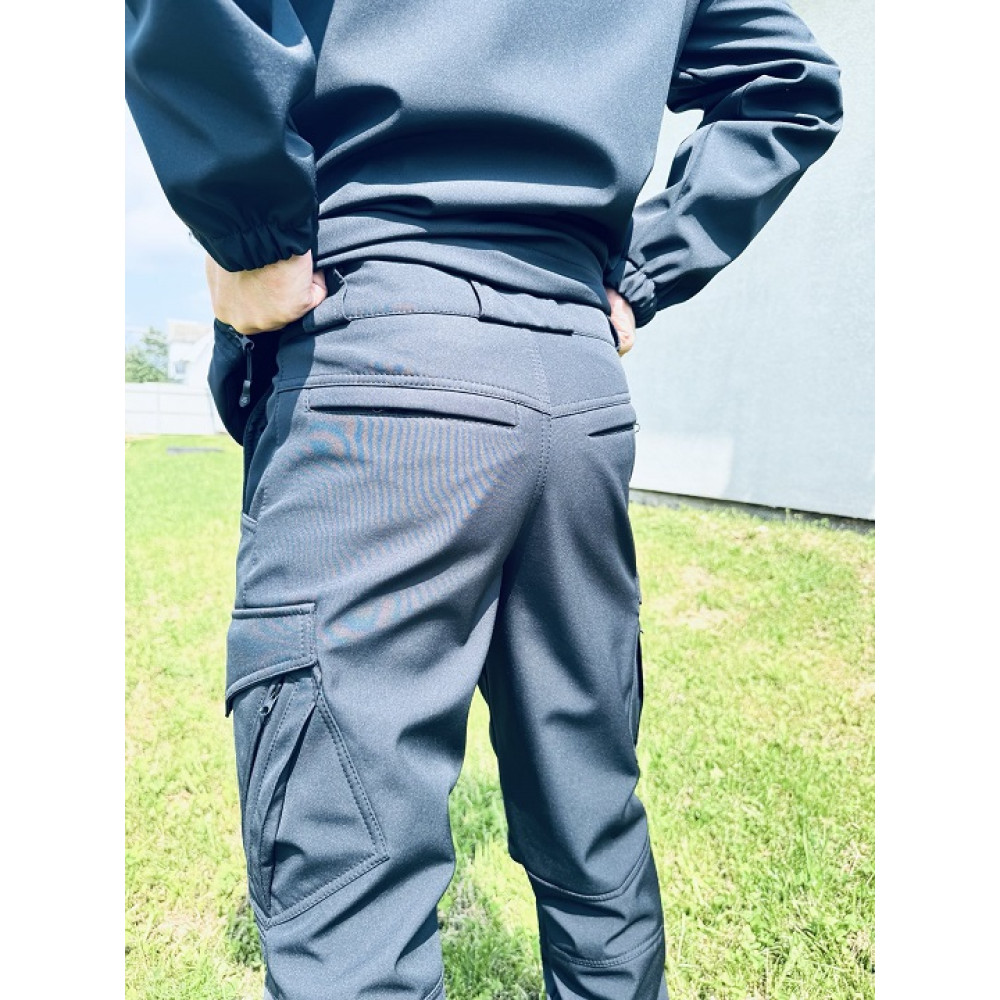 Костюм Softshell Premium на флисе цвет синий под М-Тас