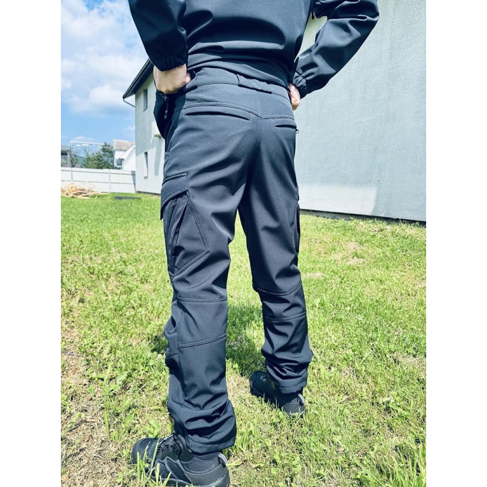 Костюм Softshell Premium на флисе цвет синий под М-Тас