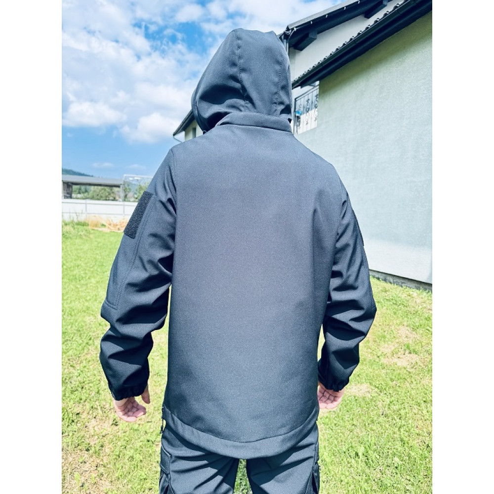 Костюм Softshell Premium на флисе цвет синий под М-Тас