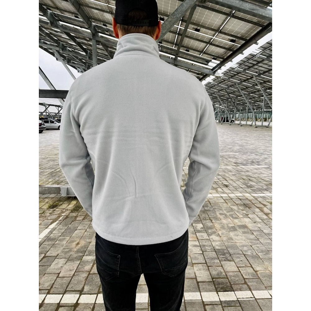 Кофта флис UNISEX цвет Зеленый прямой крой плотность 300 г/м.кв. 100% пе