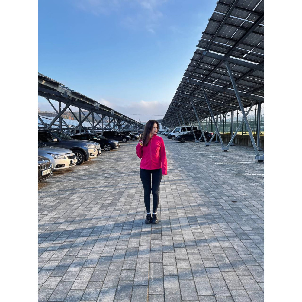 Кофта флис разные цвета женская плотность 280 г/м.кв. 100% полиэстер