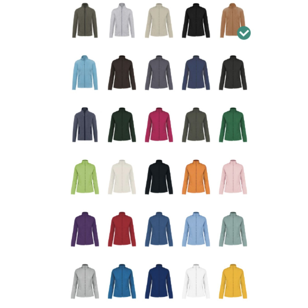 Кофта флис ассортимент цветов женская плотность 280 г/м.кв. 100% полиэстер