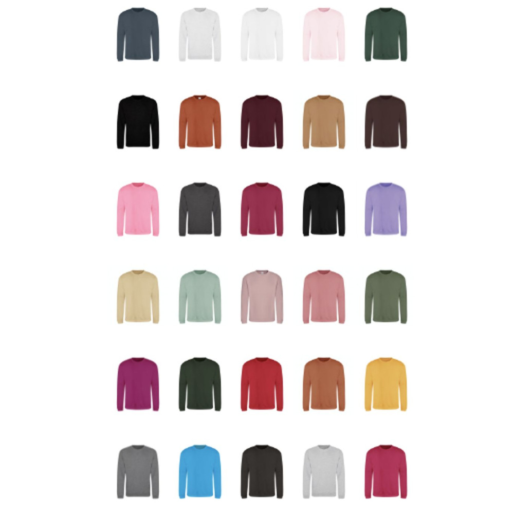 Свитшот на флисе утепленный 280 грам ассортимент цветов STANDART Service Odyag