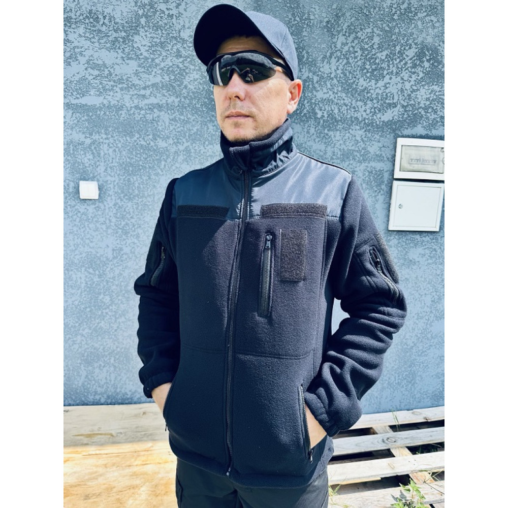 Кофта PREMIUM СИНИЙ флисовая МЧС унисекс 300 грамм