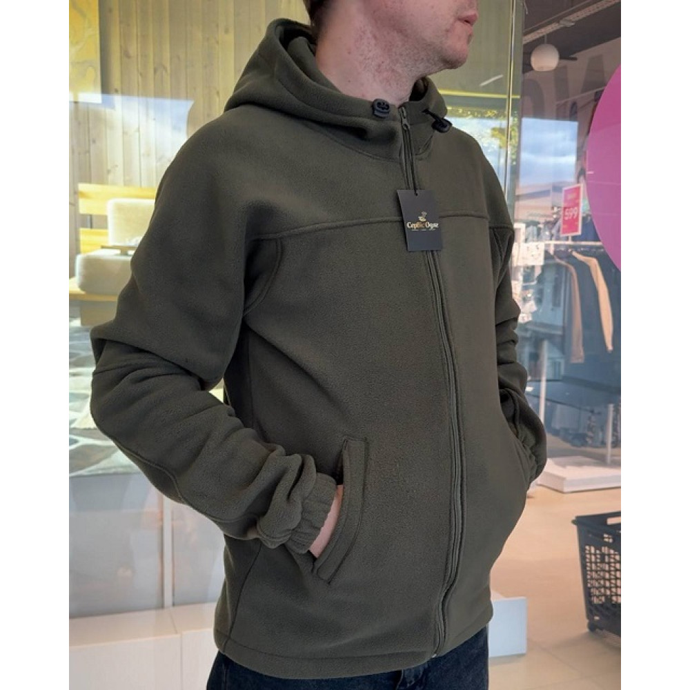 Кофта флисовая Premium высокой плотности С КАПЮШОНОМ турецкий флис 300 грамм