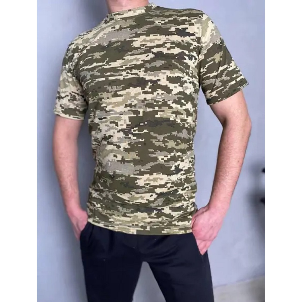 Футболка пиксель камуфляж Service Odyag 100% хлопок