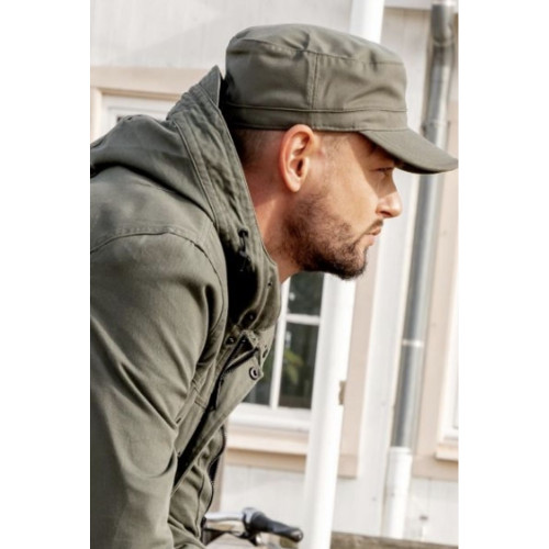 Кепка 100% хлопок бейсболка таблетка Service Odyag цвет хаки олива универсал