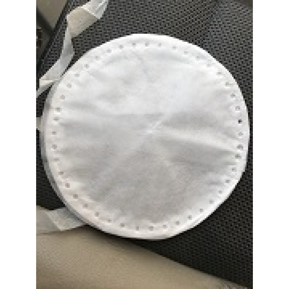 Респиратор Лепесток простой круглый марлевый флизелин