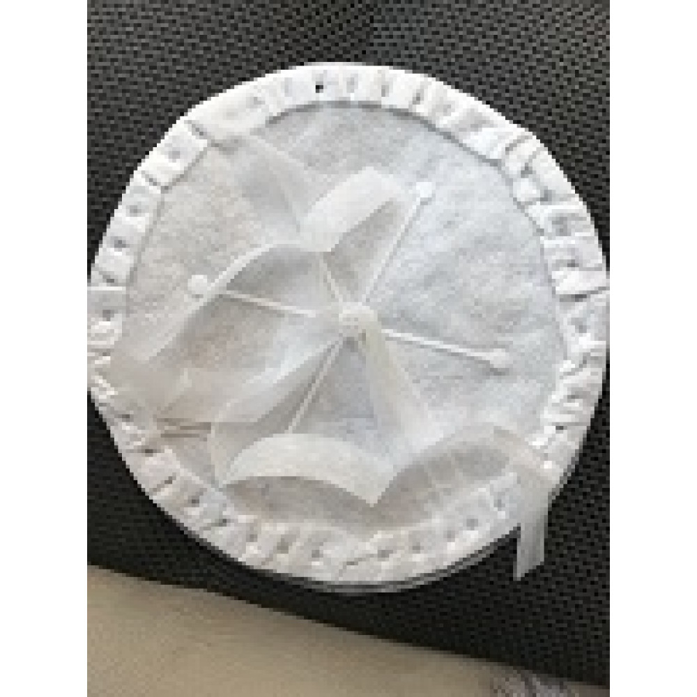 Респиратор Лепесток простой круглый марлевый флизелин