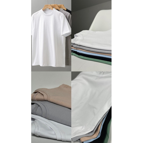 Футболка 100% хлопок оверсайз однотонная белая Импортная Premium