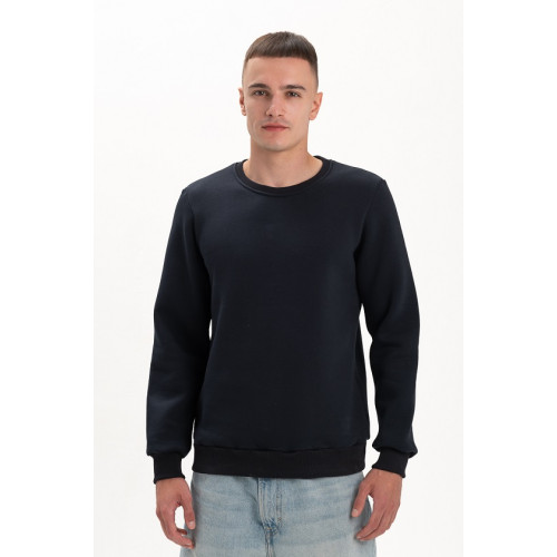 Свитшот PREMIUM 360 грамм на флисе утепленный цвет Черный Service Odyag