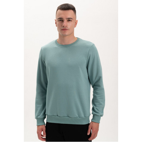 Свитшот PREMIUM 360 грамм на флисе утепленный цвет Ментол Service Odyag