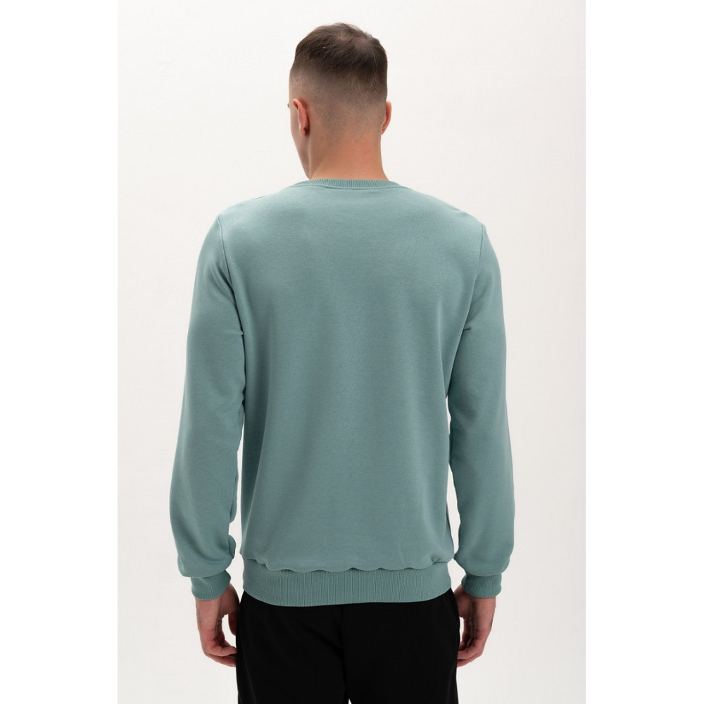 Свитшот PREMIUM 360 грамм на флисе утепленный цвет Ментол Service Odyag