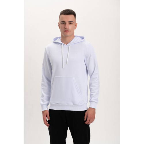 Худи PREMIUM 360 грамм на флисе утепленный цвет Белый Service Odyag