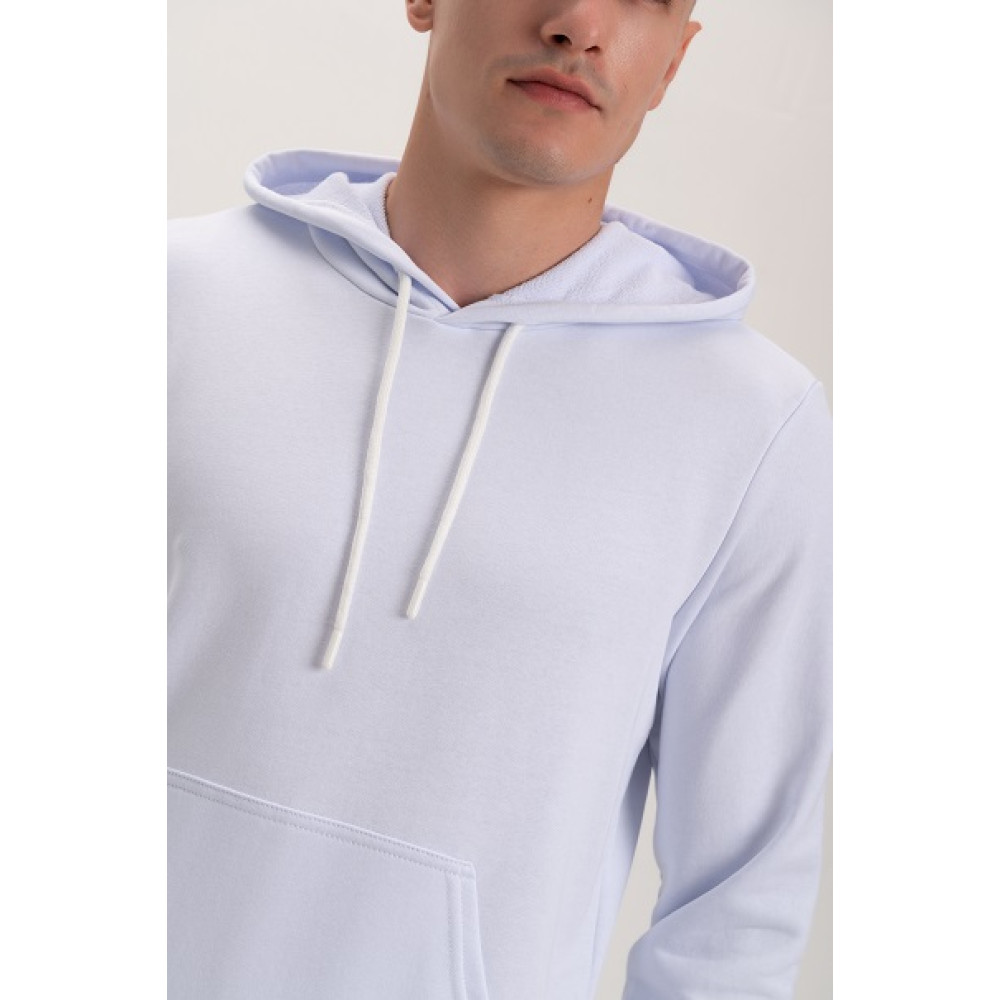 Худи PREMIUM 360 грамм на флисе утепленный цвет Белый Service Odyag