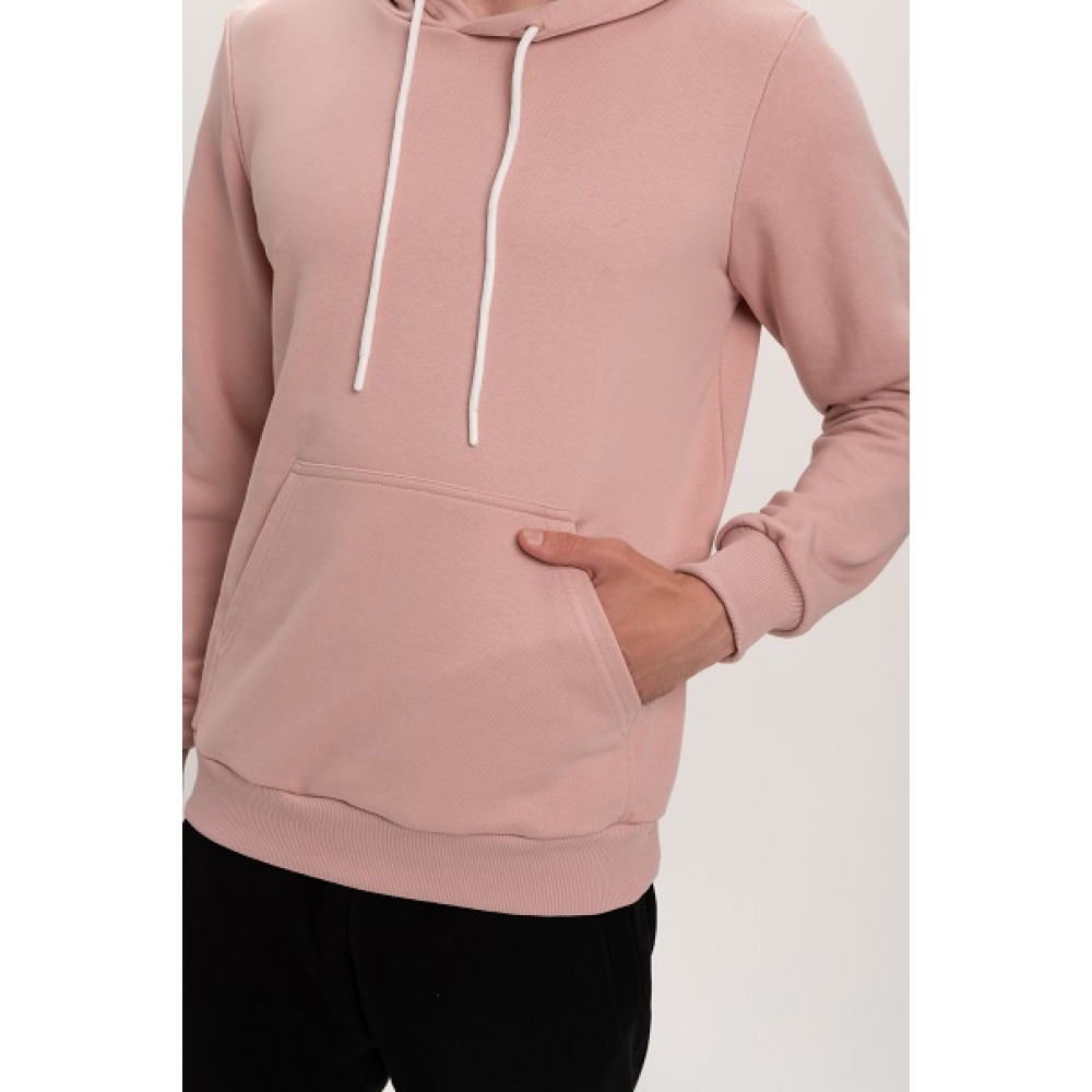 Худи PREMIUM 360 грамм на флисе утепленный цвет Розовый Service Odyag