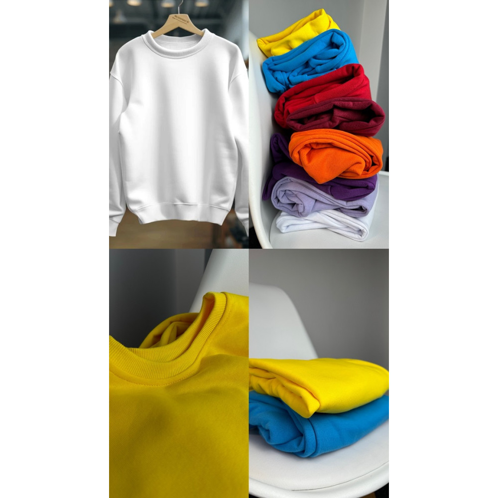 Реглан свитер свитшот классический 100% хлопок двухнить пенье 240 грамм