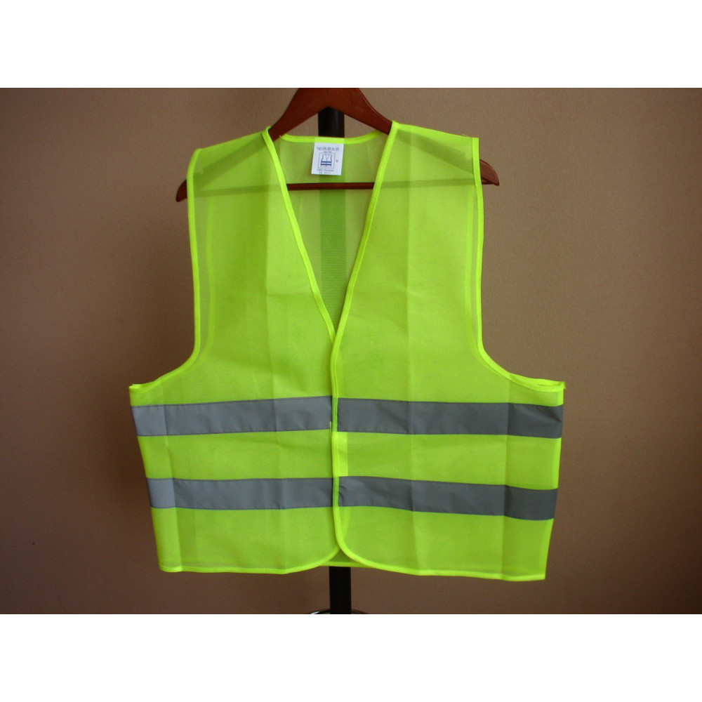 Рабочий плотный жилет Service Odyag со светоотражающими элементами в желтом цвете