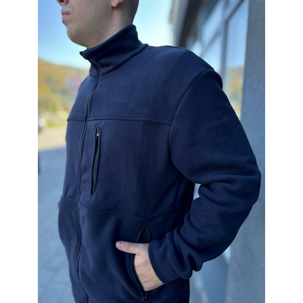 Кофта флисовая высокой плотности Premium мужская женская унисекс