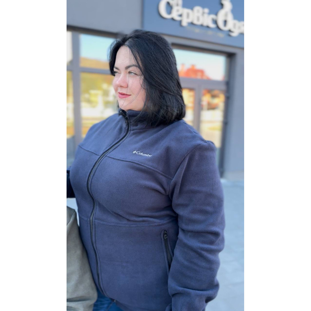 Кофта флисовая Premium высокой плотности 300 грамм с надписью вышивка