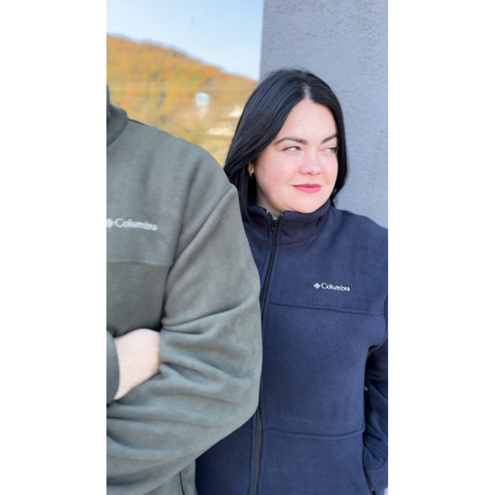 Кофта флисовая высокой плотности Premium с надписью вышивка