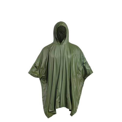 Плащ палатка защитный HAKI PROOF WATER цвет хаки черный на кнопках